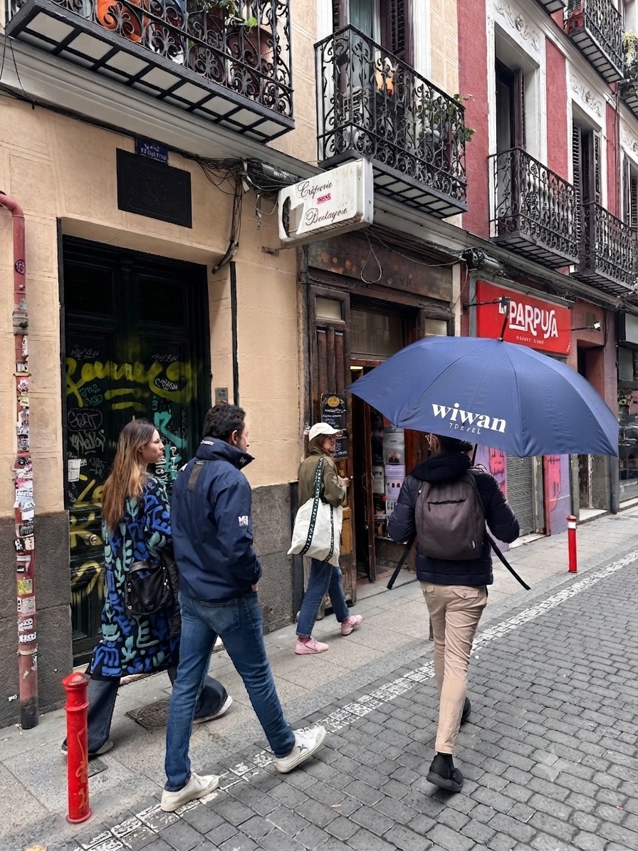 Evening tapas dinner in Madrid
